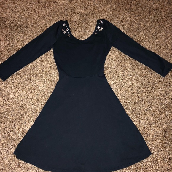 abercrombie kids Other - Kid’s Abercrombie// Navy Blue Dress